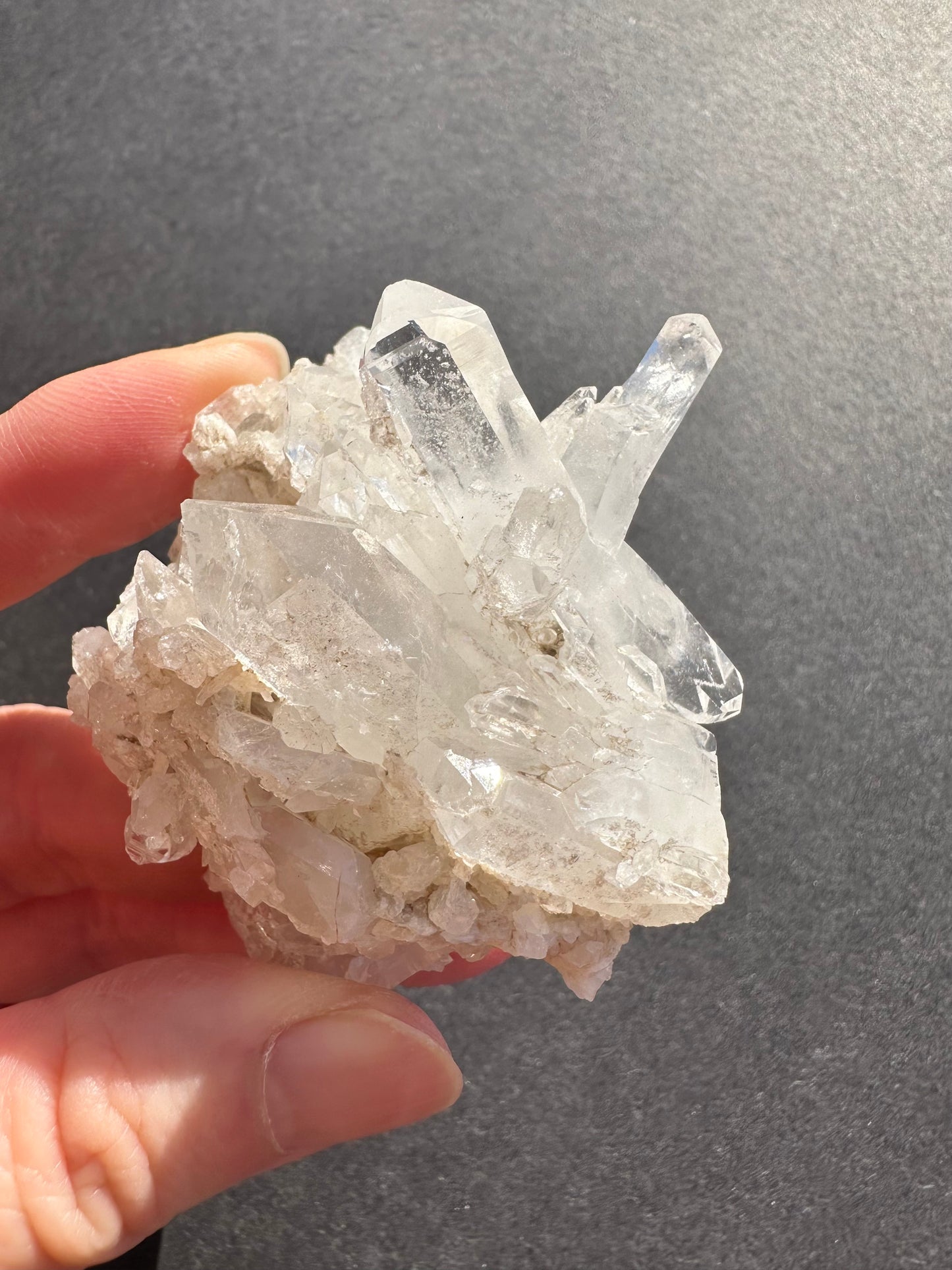 Clear Quartz Cluster 105 Madagascar