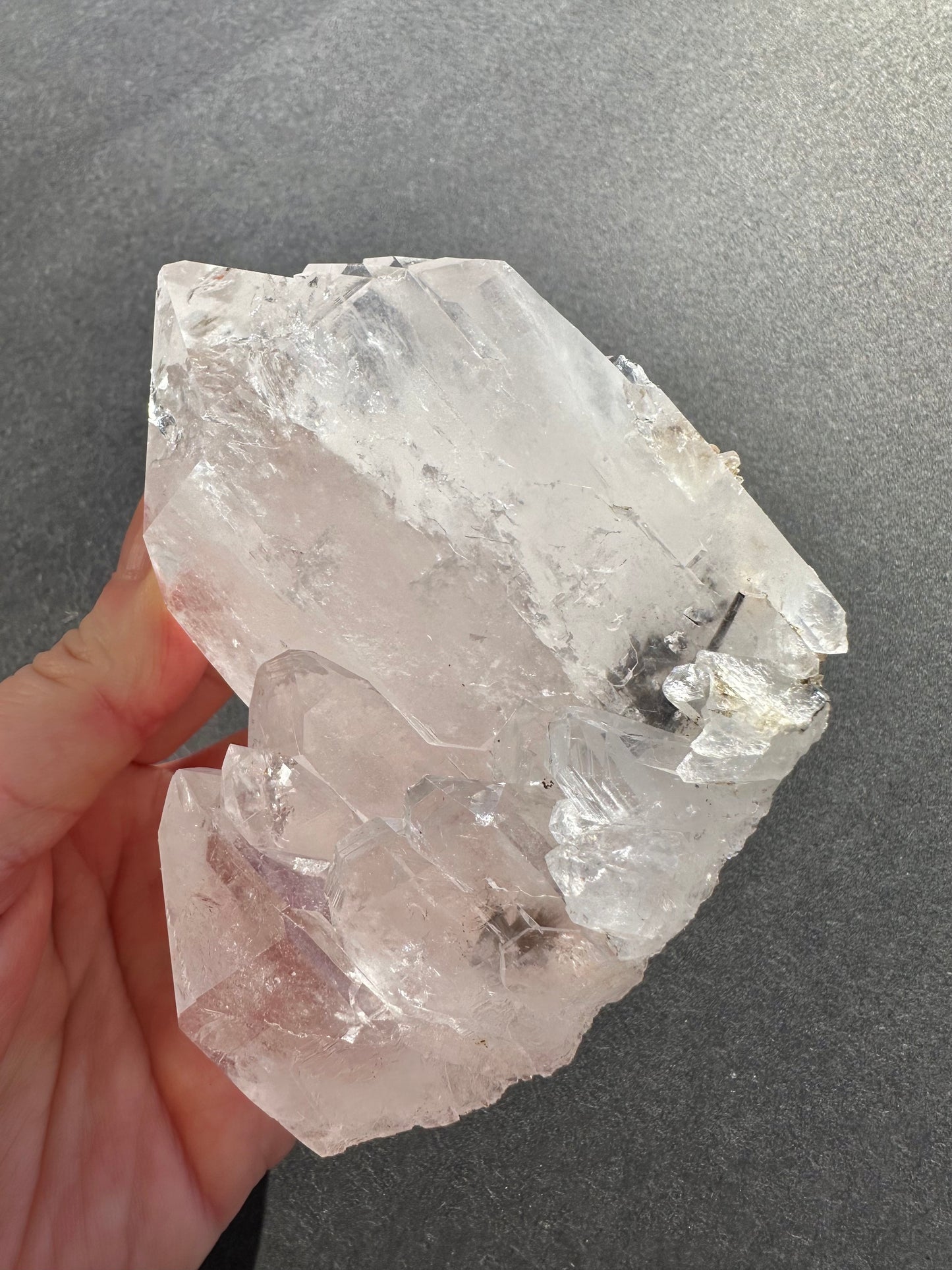 Clear Quartz Cluster 108 Madagascar