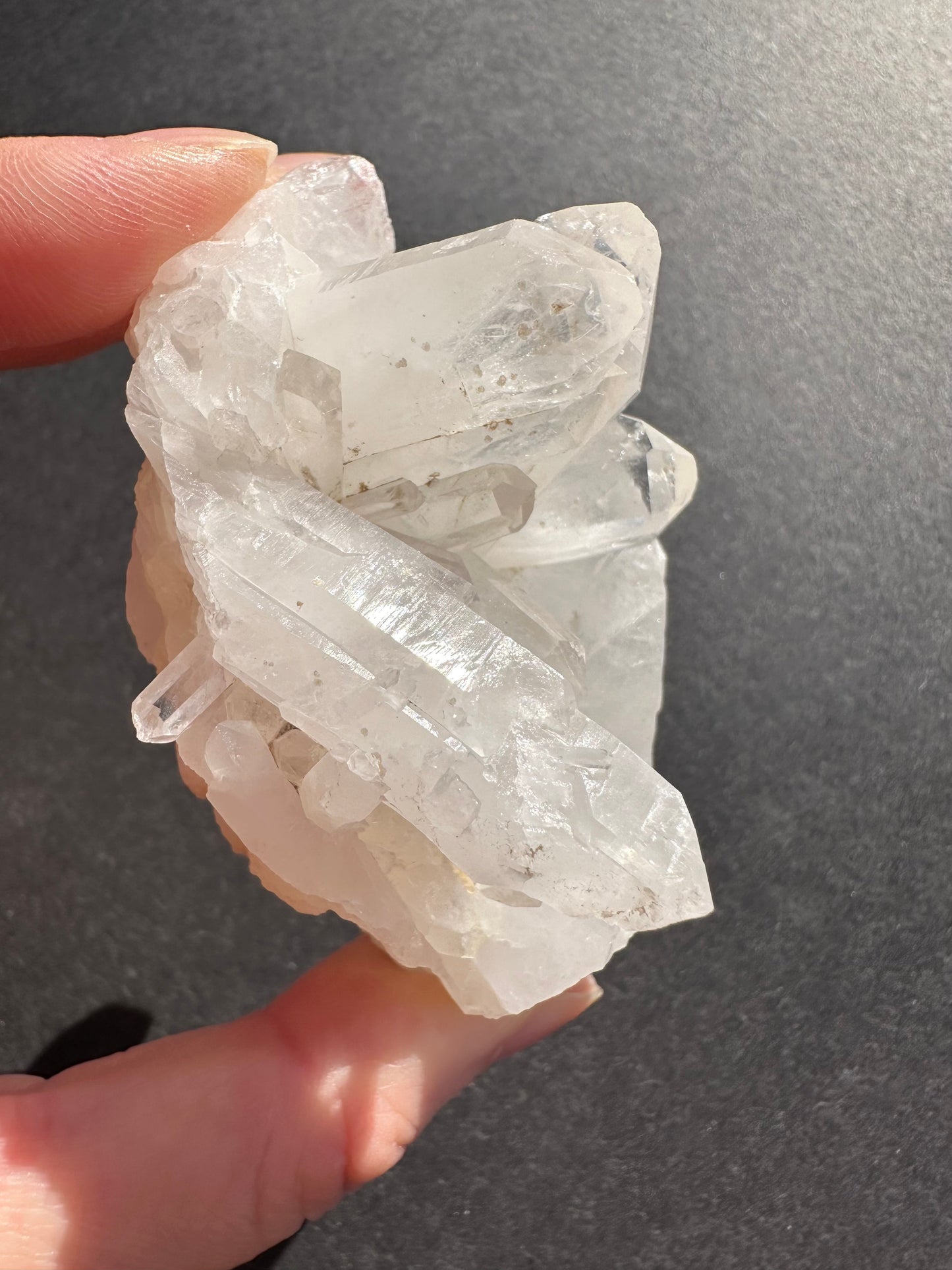 Clear Quartz Cluster 106 Madagascar