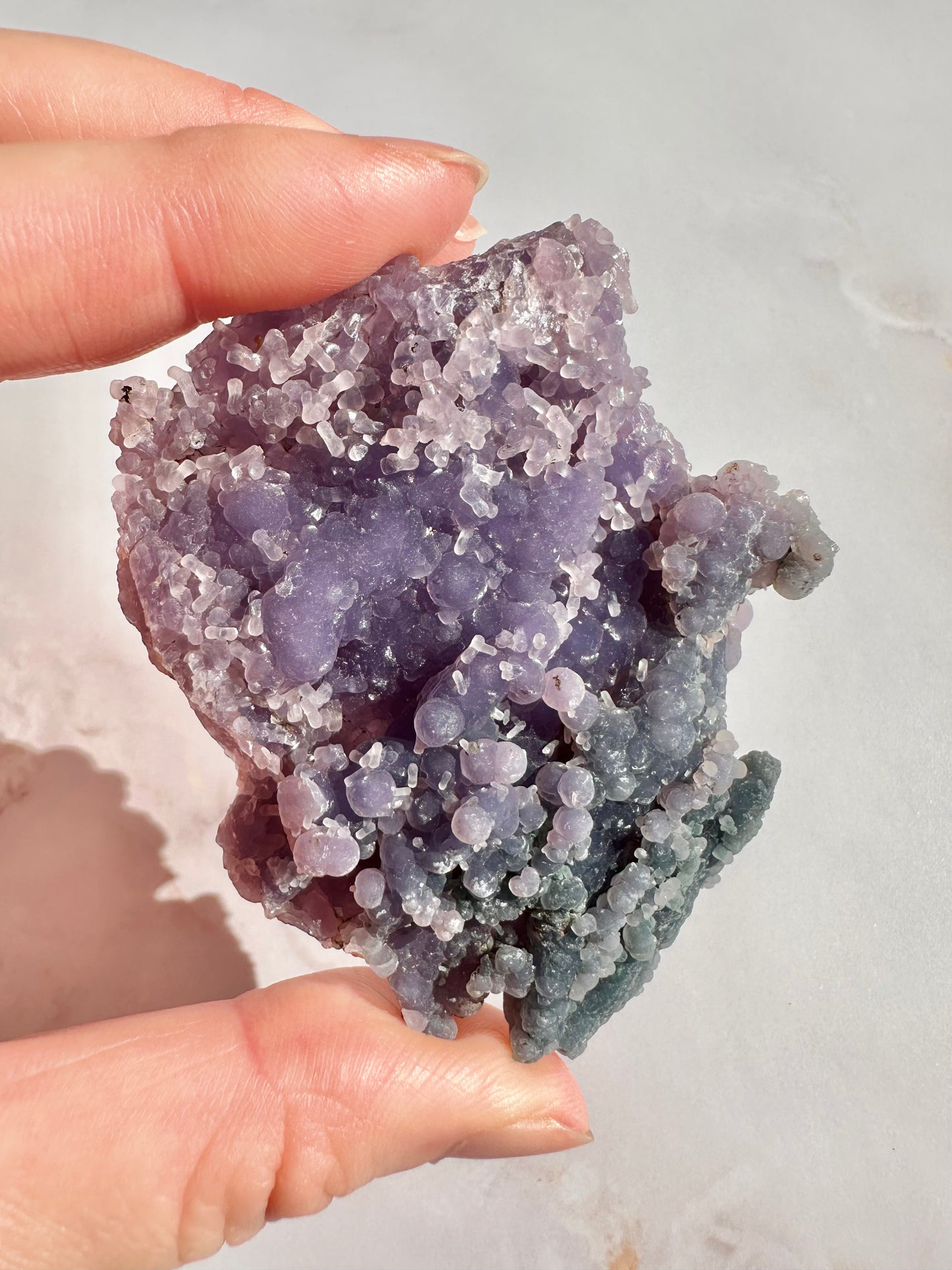 Grape Agate Cluster 103 Indonesia